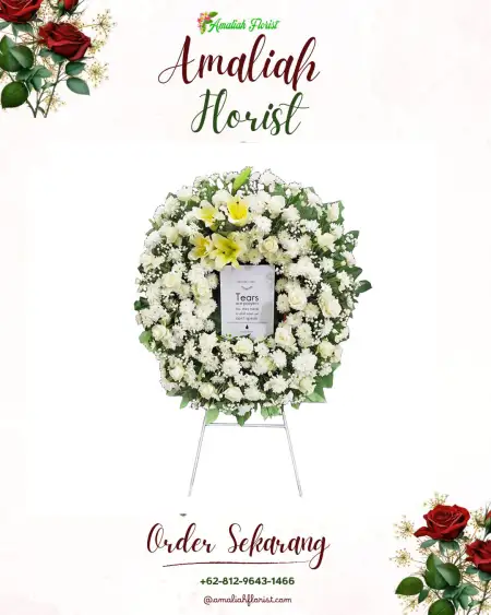 Krans Bunga Duka Penurunan